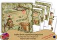 Fishing Olive No1 Fisherman 8in Xtreme Decoupage Kit