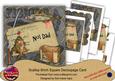 Fishing Black No1 Dad 8in Xtreme Decoupage Kit