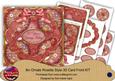 Red Oriental Flower 70 Years Young 8in Rosette Cf Kit