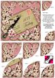 Oriental Pink Blossom 103 Today 6in Duo Corner Stacker