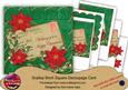 Red Poinsettia Dg Wishing Christmas 8in Xtreme Decoupage Kit