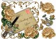 Coffee Rose Sending Love Ink Saver 8in Scallop Step by Step
