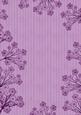 Purple Stripe Blossom Edge A4 Backing Paper