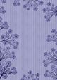 Dark Blue Stripe Blossom Edge A4 Backing Paper