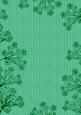 Dark Green Stripe Blossom Edge A4 Backing Paper