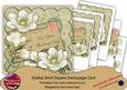 Olive Magnolia Your Wedding Day 8in Xtreme Decoupage Kit