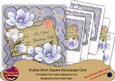 Pale Blue Magnolia Your Wedding Day 8in Xtreme Decoupage Kit