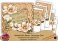 Peach Magnolia Your Wedding Day 8in Xtreme Decoupage Kit