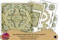 Olive Holly Magical Christmas 8in Rosette Cf Kit