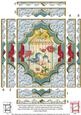 Lovebirds Ornate 7x5in Wavy Spiral Edge Stacker