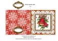 Christmas Bells Anglaise 5in Picture Cut and Fold Card