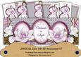 Lilac Magnolia Celebrate in Style Dl Decoupage Card Kit