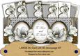Silver Magnolia Have and Hold Large Dl Decoupage Card Kit