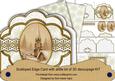 Snow Steeple Flake Anglaise Scallop 3D Decoupage Card Kit
