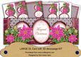 Cerise Poinsettia Magical Christmas Large Dl Card Kit
