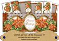 Borange Poinsettia Seasons Greetings Large Dl Card Kit