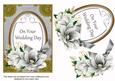 Silver Magnolia Your Wedding Day Oval 7x5in Step by Step