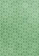Mid Green Ditsy Heart Embossed A4 Backing Paper
