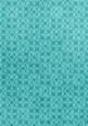 Teal Ditsy Heart Embossed A4 Backing Paper