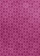 Cerise Ditsy Heart Embossed A4 Backing Paper