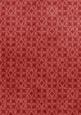Dark Red Ditsy Heart Embossed A4 Backing Paper