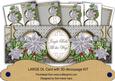 Silver Poinsettia Jingle Bells Large Dl Card Kit