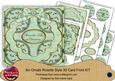 Mint Green Holly Across the Miles 3D Rosette 8in Cf Kit
