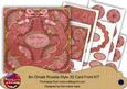 Deep Pink Sweetpea Life Begins at 50! 3D Rosette 8in Cf Kit