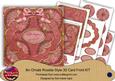 Deep Pink Sweetpea Life Begins at 60! 3D Rosette 8in Cf Kit