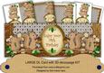 Tea Squirrels 14th Birthday Large Dl Decoupage Card Kit
