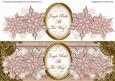 Dpink Snowflake Jingle All the Way Large Dl Decoupage Topper
