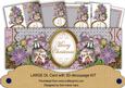 Our House Lilac Merry Christmas Large Dl Card Kit