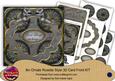 Black Holly Good Tidings We Bring 3D Rosette 8in Cf Kit