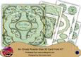 Mint Green Holly Good Tidings We Bring 3D Rosette 8in Cf Kit