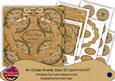 Vtea Holly Good Tidings We Bring 3D Rosette 8in Cf Kit