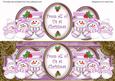 Lilac Snowman from All of Us Large Dl Decoupage Topper