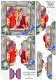 We Three Kings Snow 5in Scalloped Side Stacker