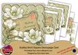 Olive Magnolia Weddinganniversary 8in Extreme Decoupage Kit