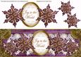 Purple Goldflake Joy to the World Large Dl Topper