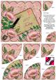 Pink Poppies 102 Today 6in Duo Corner Stacker