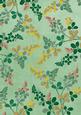 Mid Green Oriental Green Ferns A4 Backing Paper