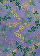 Dblue Oriental Green Ferns A4 Backing Paper