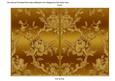 Gold Metallic All Over Rose 7x5in Cut and Fold Card