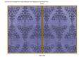 Dark Blue Embossed Christmas Trees 7x5in Cut and Fold Card