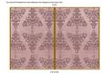 Dusky Pink Embossed Christmas Trees 7x5in Cut and Fold Card