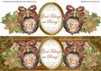 Snowy Village Bauble Good Tidings Large Dl Topper