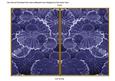 Dark Blue Oriental Lily Pad 7x5 Cut and Fold Card