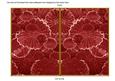 Dark Red Oriental Lily Pad 7x5 Cut and Fold Card