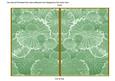 Mint Green Oriental Lily Pad 7x5 Cut and Fold Card