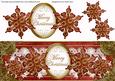 Dred Goldflake Merry Christmas Large Dl Topper